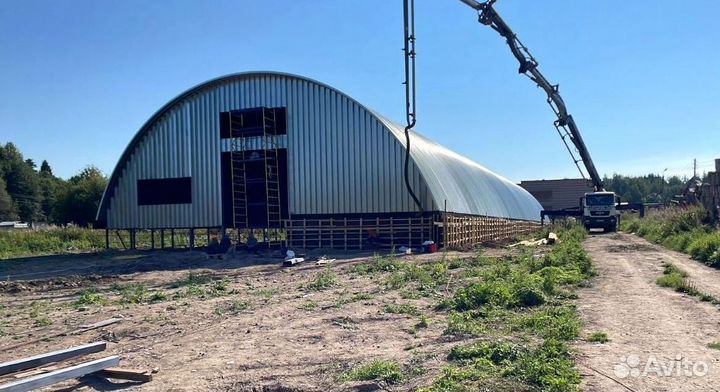 Ангар каркасный под ключ