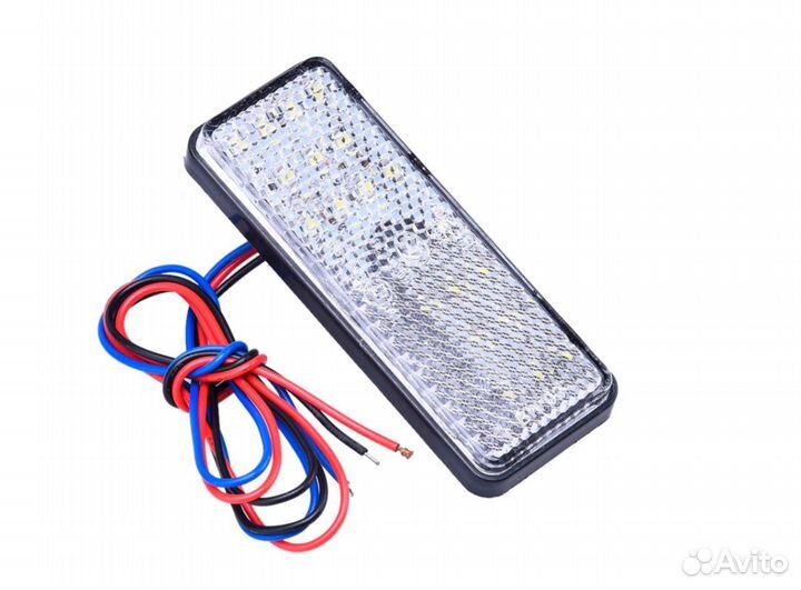 Катафот прямоугольный для мото