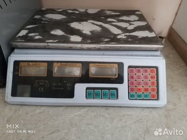 Весы электронные торговые настольные 35-40 кг