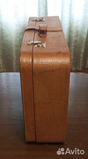 Кожаный чемодан СССР