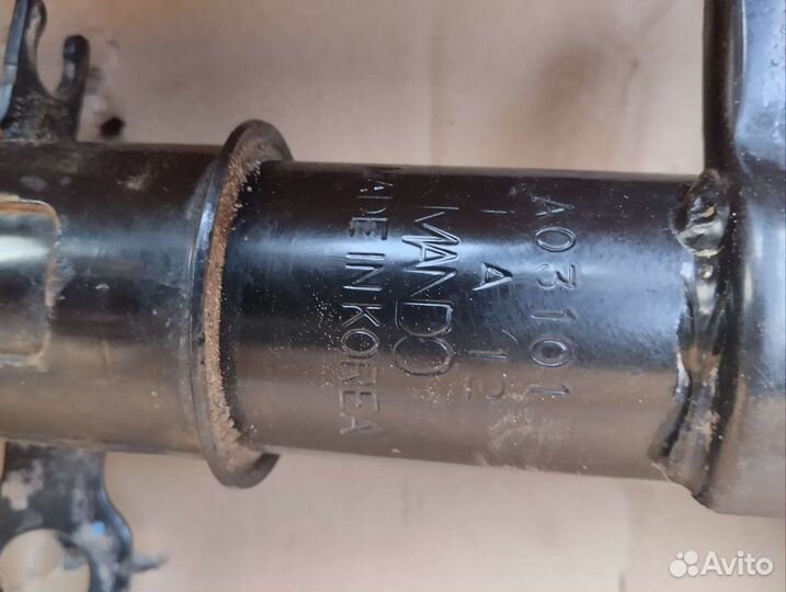 Передние стойки на шевроле авео