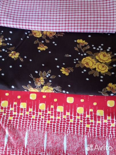 Х/б ткани, фланель, шелк СССР