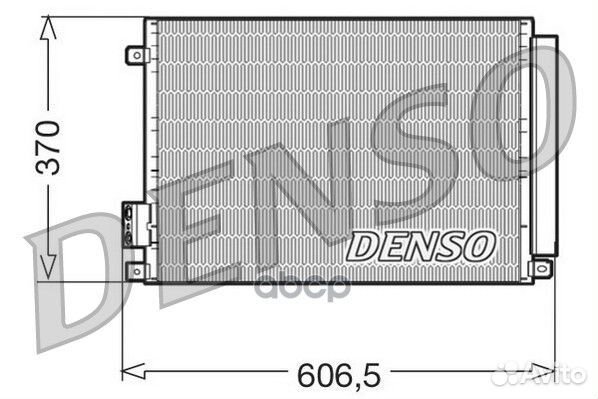 Радиатор кондиционера DCN09045 Denso
