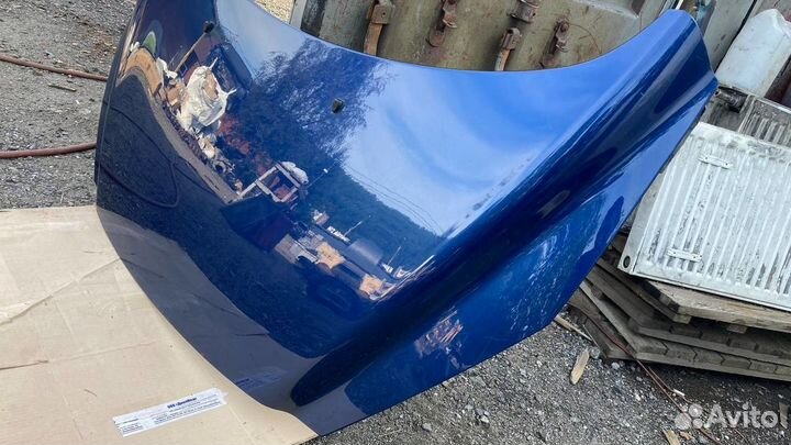Капот Peugeot 308 синий