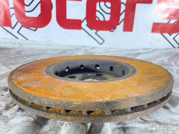 Диск тормозной передний Skoda Fabia 2 Рестайл