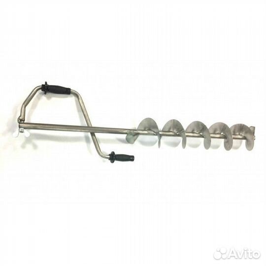 Титановый ледобур Суоми D150L-6 (2 ножа) ручка тип