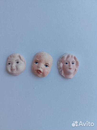 Лица для ватных игрушек