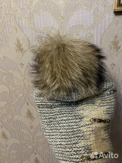 Шапка и снуд новый