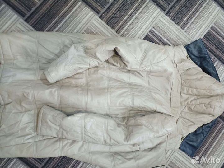 Кожаная куртка 46 48