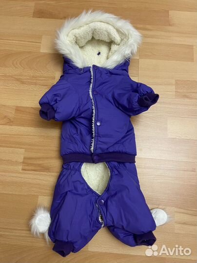 Комбинезон зимний для собаки на меху