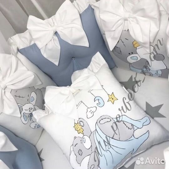 Бортики в детскую кроватку