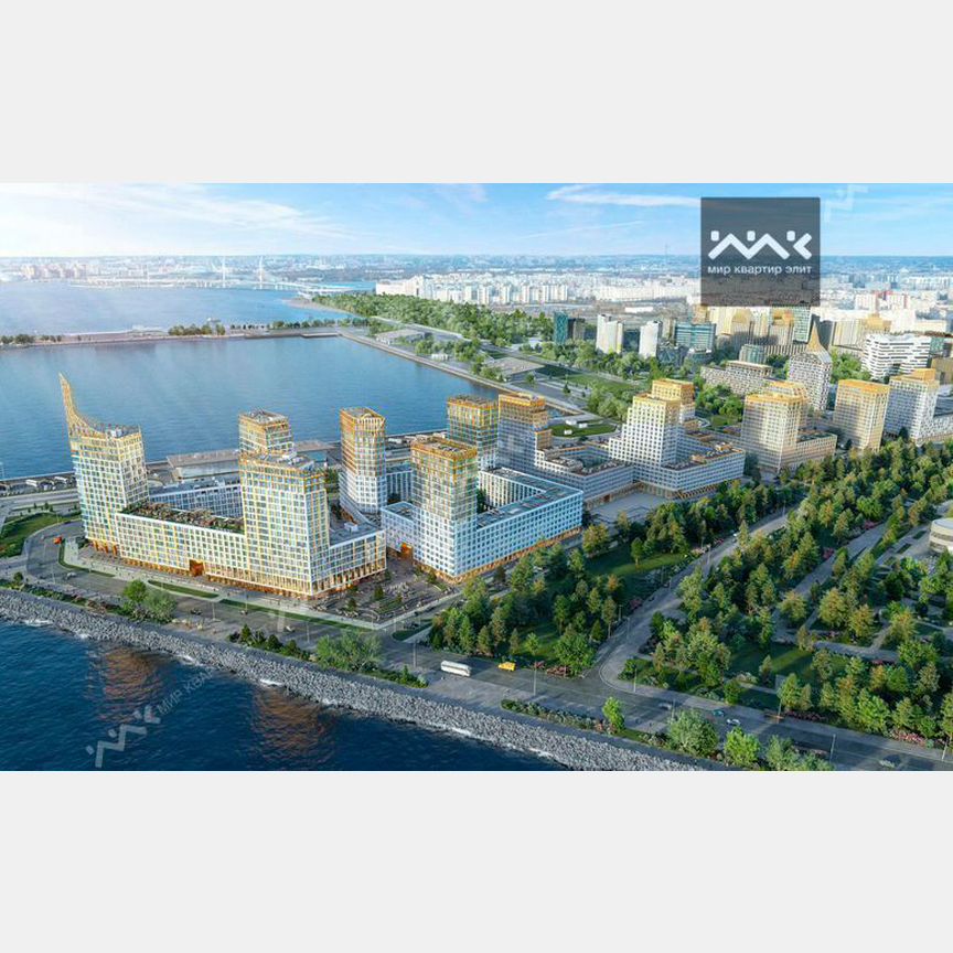 2-к. квартира, 55 м², 2/13 эт.