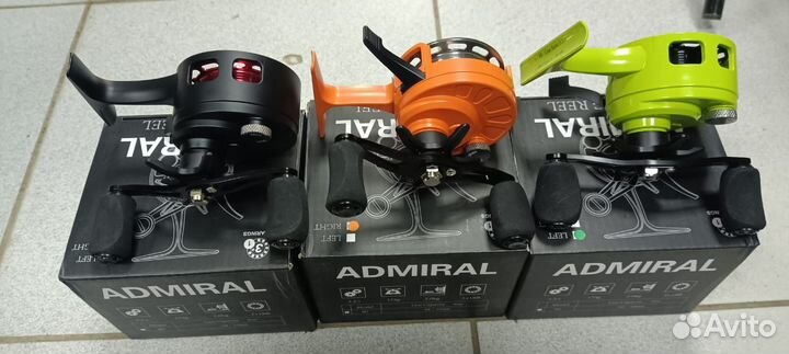 Катушка мультипликаторная admiral