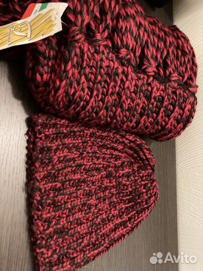 Комплект шапка и шарф