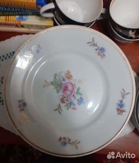 Тарелки столовые времен СССР-Дулево,Пролетарий