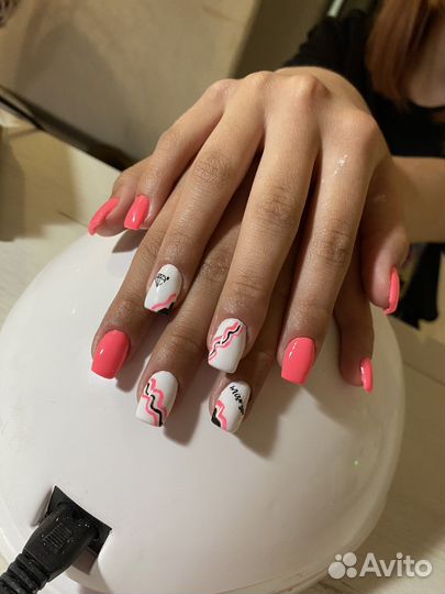 Маникюр с покрытием гель-лак