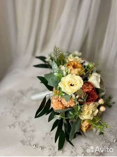 Букет невесты, букет на свадьбу, искусственный