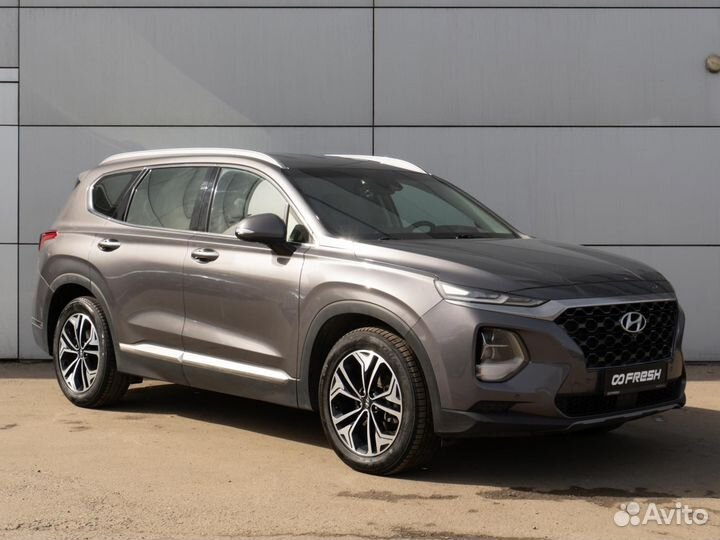 Hyundai Santa Fe 2.2 AT, 2018, 84 580 км