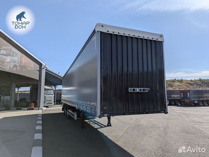 Полуприцеп шторно-бортовой Тонар T3-13 (9888), 2024