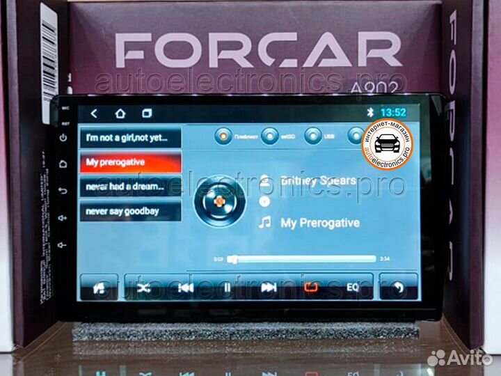 Магнитола на Android ForCar A902 2G+32G