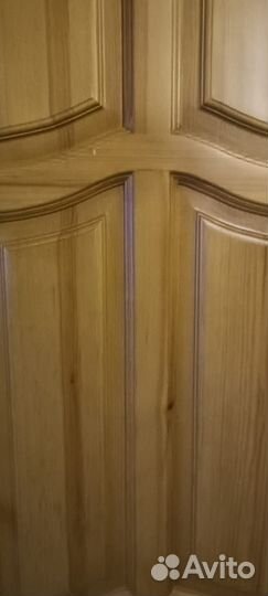 Дверь входная деревянная с коробкой