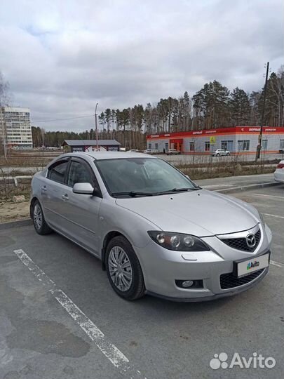 Mazda 3 1.6 МТ, 2008, 253 000 км