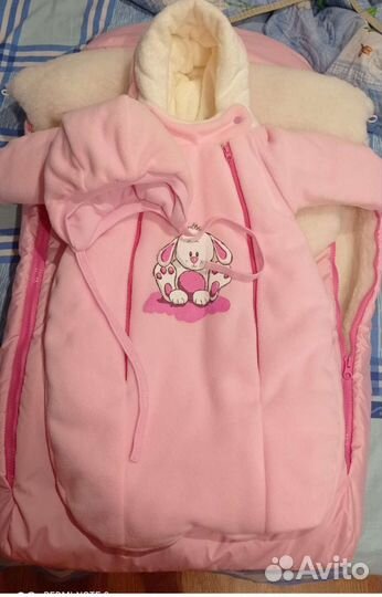 Конверт на выписку для девочки