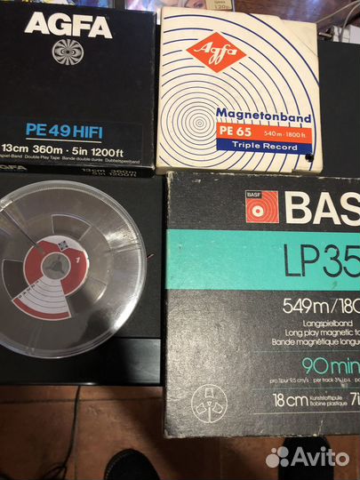 Бобины с записью