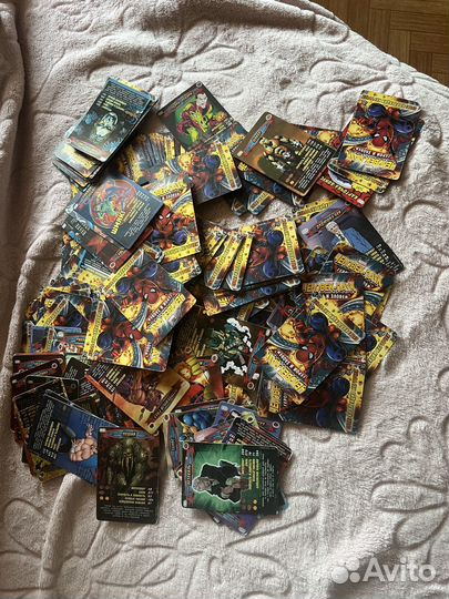 Почтучная прожада карточек человека-паука