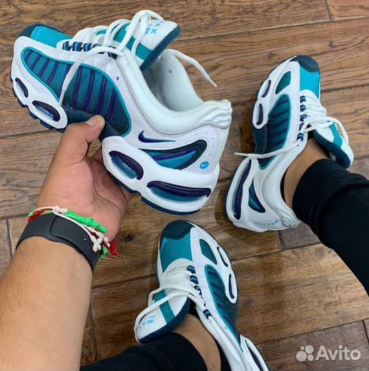 Кроссовки nike air max tailwind 4 platinum blue