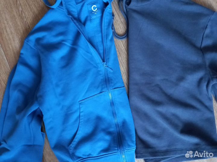 Толстовка на молнии с капюшоном