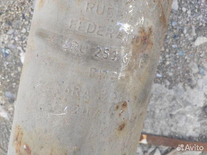 Глушитель Volkswagen Polo лифтбек 1.6 2022