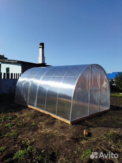 Теплица сверхпрочная 3*4 с поликарбонатом 4 мм