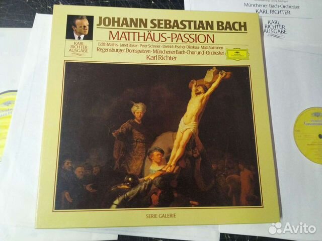 Бах Рихтер Bach Richter passion винил