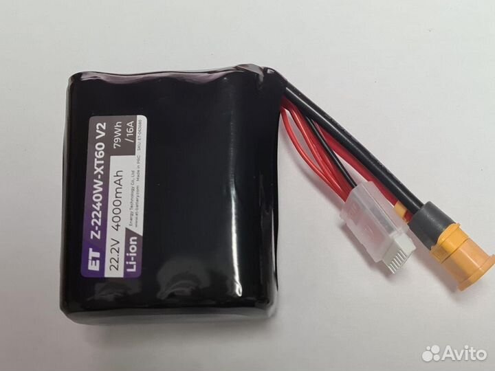 Аккумулятор Z-2240W-XT60 V2 для дрона FPV