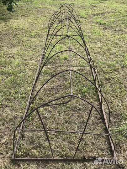 Каркас металлической теплицы