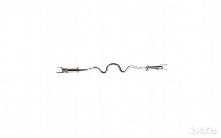 Гриф для штанги EZ-образный, 50 мм, до 150 кг