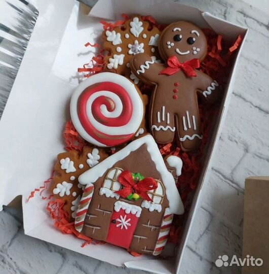 Новогодние имбирные пряники