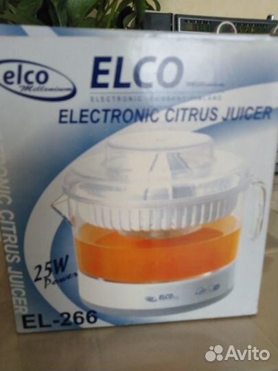 Соковыжималка для цитрусовых elco