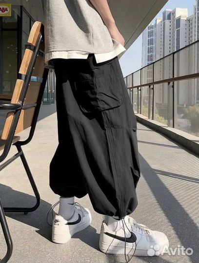 Брюки парашюты карго