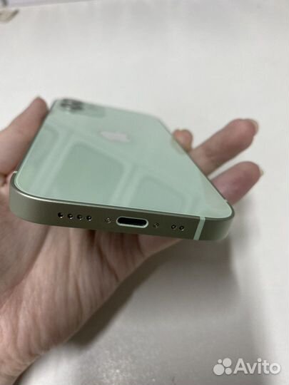 iPhone 12 mini зеленый