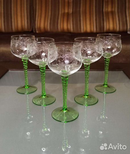 Фужеры Bohemia Чехословакия