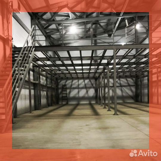 Антресольный этаж под ключ