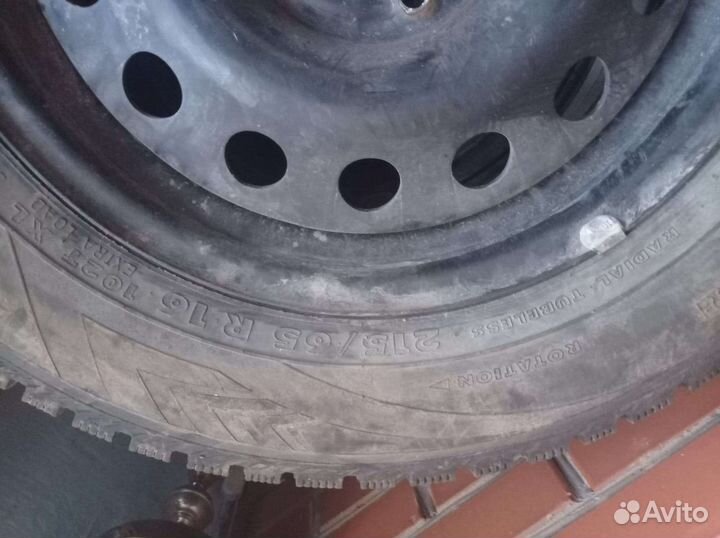 Колеса в сборе r16 зимние 5 114.3