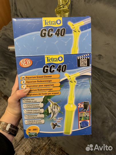 Грязособиратель для аквариума на 60-100 л tetra