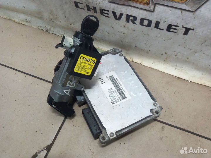 Комплект эбу Авео Т250, Т255 F14D4 1.4л 101л.с