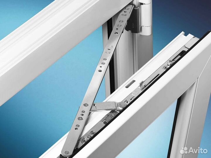 Ремонт окон, фурнитура karma RAL8150