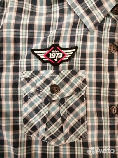 Рубашка р. 120, на 6-7 лет