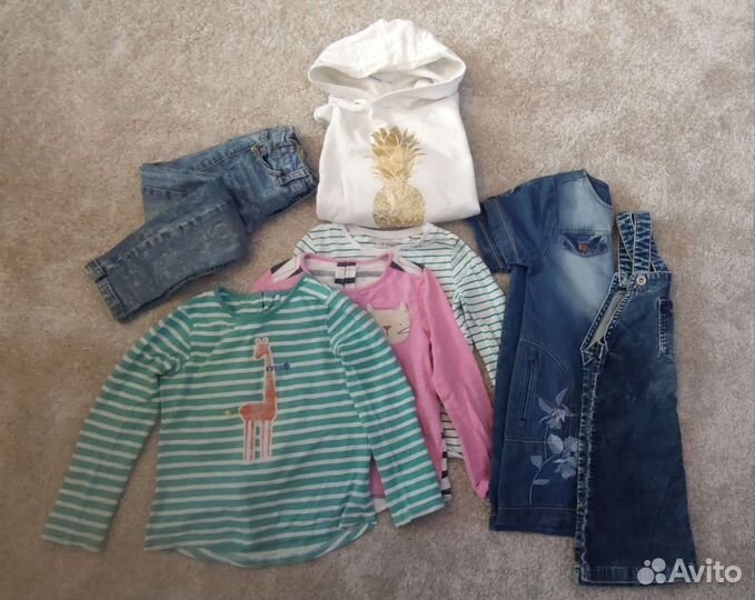 Детские вещи пакетом. для девочек 116 122. Next