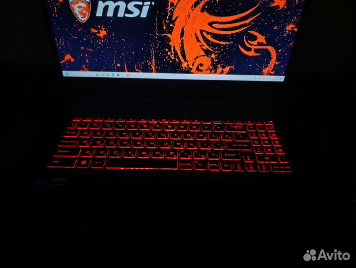 Игровой MSI katana 17.3 core i5-11300H + GTX 1650